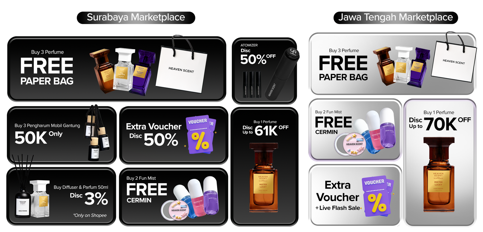 Online Store - Heaven Scent