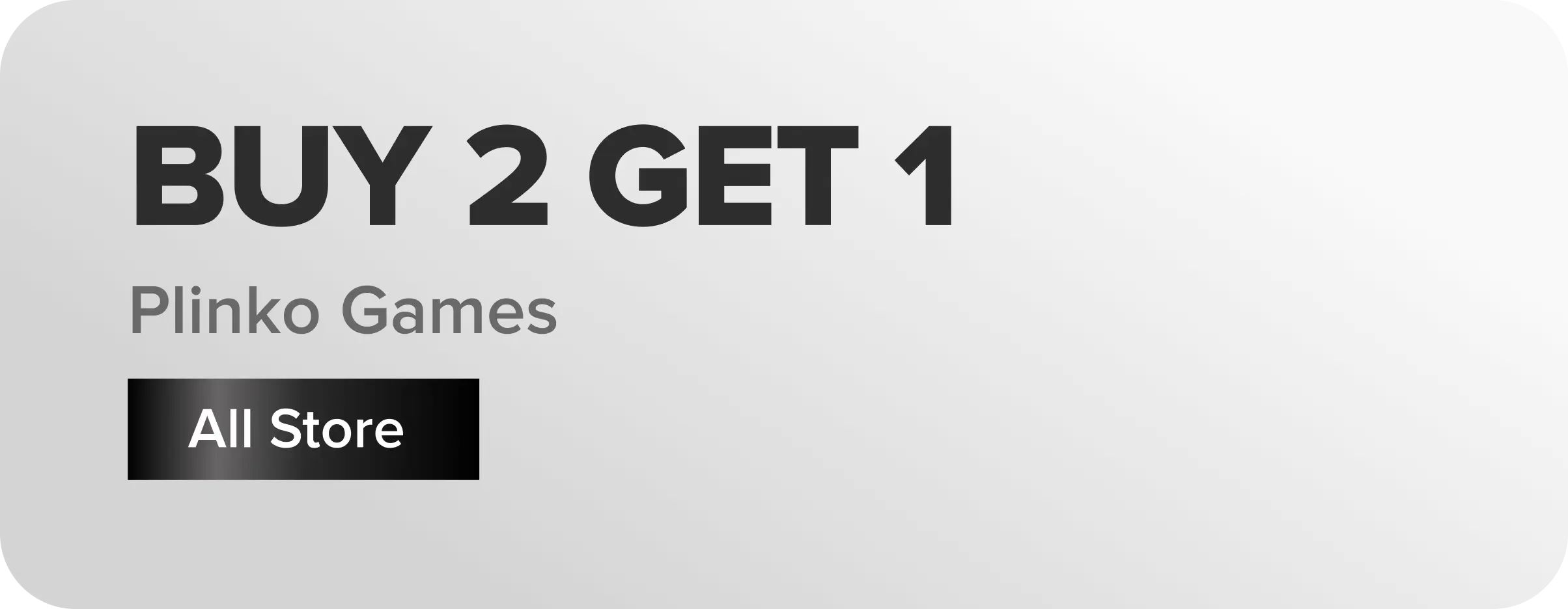 Buy 2 get 1 promotion