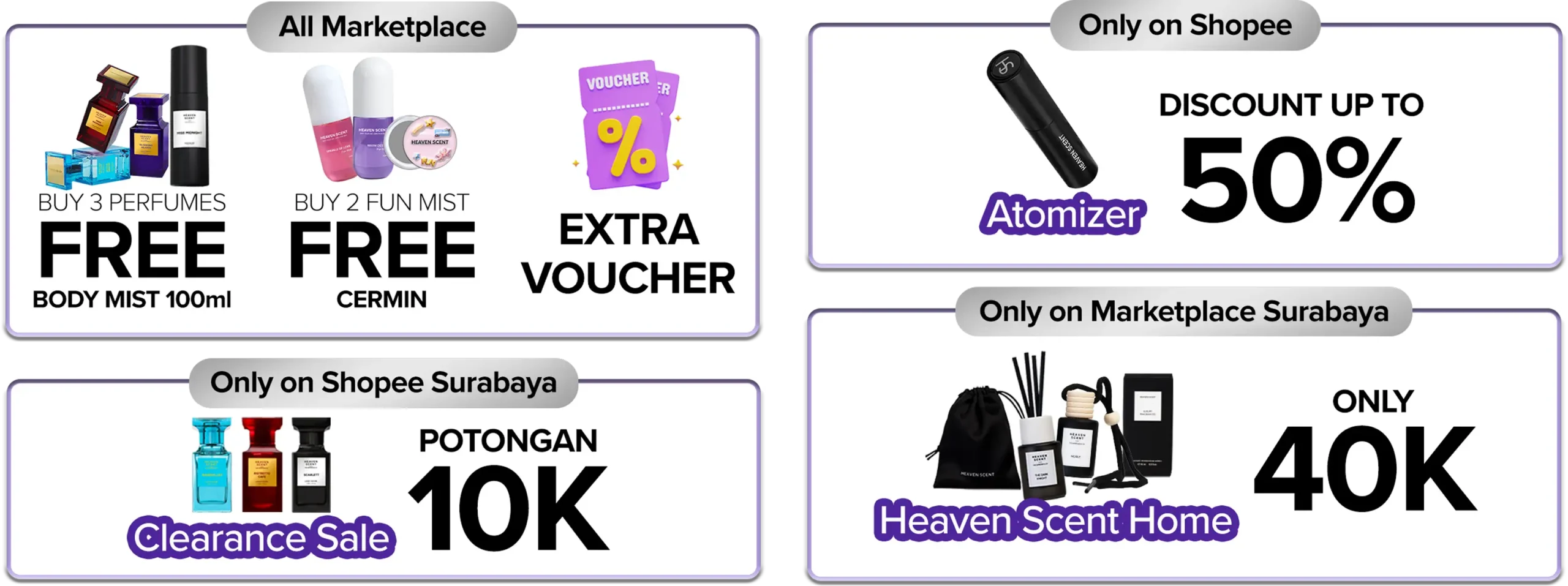 Voucher Heaven Scent